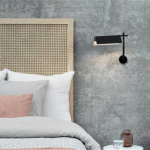 ATELJE LYKTAN APPLIQUE MURALE LED SVIT TOUCHDIM BOIS/NOIR 2.700K
