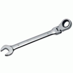 CLÉ MIXTE À CLIQUET ARTICULÉE SURFACE DRIVE SAM - FINITION POLIE BRILLANTE - 18 MM SAM OUTILLAGE