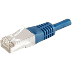 DEXLAN CORDON RJ45 CATEGORIE 6A F/UTP BLEU - 10 M