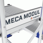 MARCHEPIED MÉCA MODUL 4 MARCHES + 2 RAMPES TUBESCA