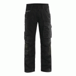 PANTALON DE TRAVAIL SERVICES STRETCH NOIR/GRIS FONCÉ TAILLE 48C - BLAKLADER