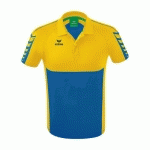 POLO HOMME - ERIMA - SIX WINGS ROY/JAUNE