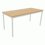 TABLE DE RÉUNION TREFF 160 X 70 HÊTRE / BLANC