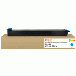 TONER REMANUFACTURÉ OWA - STANDARD - CYAN - POUR SHARP MX-31GTCA - TONER COMPATIBLE