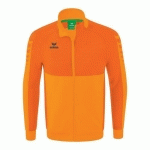 VESTE DE SURVÊTEMENT ENFANT - ERIMA - WORKER SIX WINGS ORANGE/ORANGE