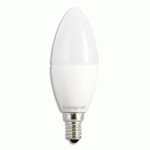 AMPOULE LED INTEGRAL CANDLE CLASSIC E14 - OPALE - 5,5 WATTS EQUIVALENT 40 WATTS - 470 LUMENS - 2700 KELVIN