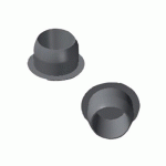 BOUCHON DE DIAMÈTRE 12MM GRIS TÊTE AFFLEURANTE BOÎTE DE 1000 - DB12 AF G