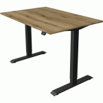 BUREAU RÈGLABLE MOVE1FONCTION MÉMOIREANTRL120XP80CMCHÊNE - KERKMANN