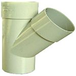 CULOTTE MALE-FEMELLE 45° DIAMETRE 50 SABLE