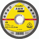 DISQUES À TRONÇONNER KRONENFLEX® POUR ALUMINIUM ET ACIER - PAR 25 KLINGSPOR
