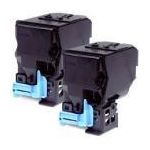 PACK DE 2 TONERS NOIRS EPSON POUR ACULASER C3900/CX37DTN/CX37DN...