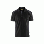 POLO DE TRAVAIL EN COTON PIQUÉ 3324 - NOIR ET GRIS MOYEN - S BLAKLADER