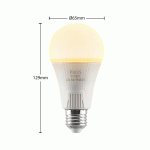 PRIOS AMPOULE LED E27 A65 15 W BLANC 2 700 K X3