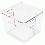 RÉCIPIENT ALIMENTAIRE RUBBERMAID EN POLYCARBONATE 6 LITRES