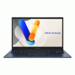 ASUS VIVOBOOK 14 X1404MA-DISEB268W INTEL CORE 5 320 ORDINATEUR PORTABLE 35,6 CM (14'') FULL HD 8 GO DDR5-SDRAM 512 GO SSD WI-FI 6 (802.11AX) WINDOWS 11 HOME BLEU