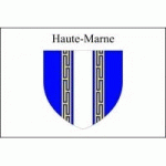 DRAPEAU HAUTE MARNE : DIMENSIONS - 100 X 150 CM
