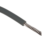 FILS DE CONNEXION RS PRO UL1007, 17 0,33 MM² 22 AWG, 300 V, PVC GRIS, 100M ( PRIX POUR BOBINE DE 100 MÈTRES )