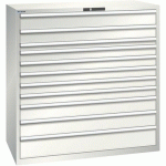 ARMOIRE BLANC GRIS 1431X725X1450 AVEC 11 TIR. 200KG - LISTA
