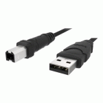 BELKIN 10FT USB A/B DEVICE CABLE - CÂBLE USB - USB POUR USB TYPE B - 3 M