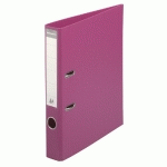 CLASSEUR À LEVIER EXPORT PVC A4 DOS DE 50MM. - FUCHSIA - LOT DE 50