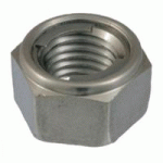 ECROUS HEXAGONAUX INDESSÉRABLES BAGUE MÉTAL INOX A2