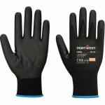 GANTS DE MANUTENTION POUR ÉCRAN TACTILE EN MOUSSE NITRILE NPR15 - NOIR - XS - PORTWEST