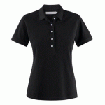 JAMES HARVEST SUNSET POLO PIQUE FEMMES NOIR - TAILLE XS