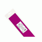 LOT DE 10 - PAPIER CRÉPON, SACHET DE 1 FEUILLE PLIÉE 75% AU FORMAT 2,50X0,50M - CYCLAMEN