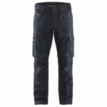 PANTALON DE TRAVAIL SERVICES DENIM STRETCH 2D MARINE TAILLE 52C - BLAKLADER