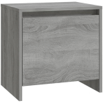 TABLE DE CHEVET SONOMA GRIS 45X34X44,5 CM AGGLOMÉRÉ