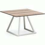 TABLE LINEA LOUNGEBLANC70X70X45CM COMPACT OAK - FLEXFURN