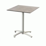 X CROSS TABLE DE BISTROT MOONSTONE 70X70 CM - VEBA