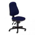 CHAISE SYNCHRONE OFFIX TISSU BLEU