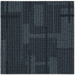 DALLES DE MOQUETTE ANTISTATIQUES ET ABSORBANT LES SONS ANDORRA GRIS ANTHRACITE 50 X 50 CM - ANTHRACITE