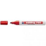 EDDING MARQUEUR PEINTURE E750 LAQUE ROUGE, POINTE MOYENNE OGIVE, 840002