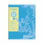 LOT DE 10 - CAHIER PIQUÉ FOREVER 17X22 CM 96 PAGES GRANDS CARREAUX 70 G - ASSORTIS