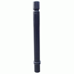 POTEAU MÉMOIRE DE FORME À SCELLER Ø80MM - 930MM - NOIR - VISO