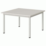 TABLE MALIBU 80X80CM T1 4P STRA ABS BLC SEL W911/BLC 9016