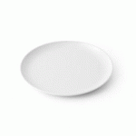 ASSIETTE A DESSERT 19CM CLASSIQUE MELAMINE BLANCHE