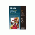 EPSON VALUE GLOSSY PHOTO PAPER - 10X15CM - 50 FEUILLES