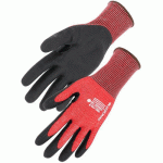 GANTS ANTICOUPURE NITRILE MOUSSE COUPURE D SUPPORT PEHD DOS NON ENDUIT 6 - SINGER SAFETY