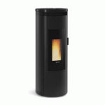 POÊLE À GRANULÉS VENTILÉ ET ÉTANCHE - 8 KW - RÉSERVOIR 15 KG - NOIR - AMIKA EXTRAFLAME