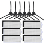 TLILY - ACCESSOIRES D'ASPIRATEUR, FILTRE DE REMPLACEMENT ET KIT DE BROSSE LATÉRALE COMPATIBLES POUR ROBOT ASPIRATEUR A6 A4 A4S