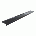 APPUIS DE FENÊTRE ALUMINIUM NOIR 1 MM DE 2 MÈTRES | 20 MM - 20 MM - 300 MM - BRICO-TOITURE