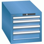 ARMOIRE BLEU CAP. 411X725X383 AVEC 4 TIR. 75KG _ 78.441.040 - LISTA