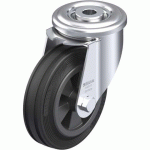 BLICKLE - ROULETTE PIVOTANTE Ø 100MM BANDAGE CAOUTCHOUC SBR 70KG - LER-VPP 100G