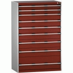 BOTT 1 ARMOIRE À TIROIRS SL-10616-9.2 AVEC 9 TIROIRS POUR CHARGE LOURDE_BOTT