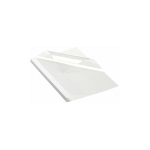 FELLOWES - COUVERTURE DOS CARTONNÉ BLANC POUR THERMOSOUDURE 200 G - EPAISSEUR DOS 15 MM 15/100E - LOT DE 50