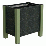 JARDINIÈRE FLORALU 61X40X60 CM URBECOSI - IPRA/ALU SALVIA - URBEMOB