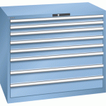 LISTA - ARMOIRE À TIROIRS (HXLXP) 100 X 119,3 X 72,5CM KEY LOCK R5012